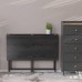 Розкладний стіл Моріс Ferrum-decor 750x1000x600 Чорний метал ДСП Сосна Кембра 16 мм (FRD-104671) - фото 5