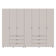 Комплект шкафов для одежды Doros Гелар  271,2х49,5х203,4 см Кашемир 