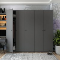 Комплект шкафов для одежды Doros Промо  225х48х204 см Графит 