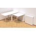 Стол-книга трансформер Орион 2 Ferrum-decor 750x1520x730 Белый металл ДСП Белое 16 мм (FRD-104590) - фото 6