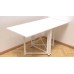 Стол-книга трансформер Орион 2 Ferrum-decor 750x1520x730 Белый металл ДСП Белое 16 мм (FRD-104590) - фото 3
