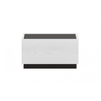 Тумба нічна Гербор Лайер KOM1S Венге магія/Ясен сніжний