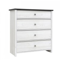 Комод в спальню ВМК (БРВ) Порто KOM4S Джанни/Сосна ларико (BRW-1511)
