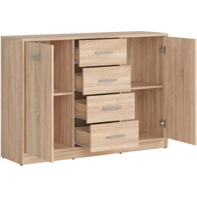 Комод в гостиную Гербор Непо KOM2D4S Дуб сонома (GRB-1141)