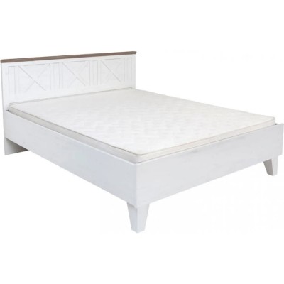 Ліжко двоспальне з основою під матрац Гербор Тіна LOZ180 180x200 см Сосна каньйон/Дуб сонома трюфель 