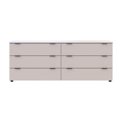 Комод Doros Рон 9 Кашемір 6 скриньок 160х38х62 (DRS-011779)