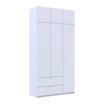 Шкаф распашной с антресолью Doros Лукас 120х50х240 см Белый (DRS-011649)