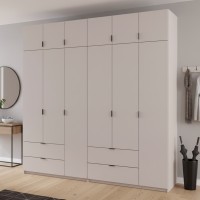 Комплект шаф для одягу Doros Лукас (2 шт.) 240х50х240 см Кашемір (DRS-011713)