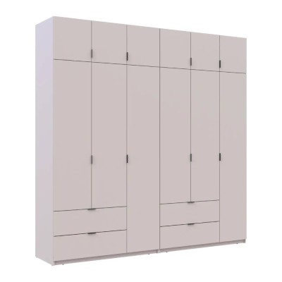 Комплект шкафов для одежды Doros Лукас (2 шт.) 240х50х240 см Кашемир (DRS-011713) Комплект шкафов для одежды Doros Лукас (2 шт.) 240х50х240 см Кашемир (DRS-011713)