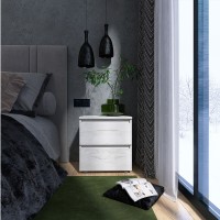 Тумба нічна Еверест ТЛ-1 Лайт 45х38х49 см Дуб Крафт білий 