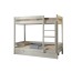 Двухъярусная детская кровать Mebigrand Атланта Мини Айвори (S0505Y30R) 70х190 см с ящиками - фото 2