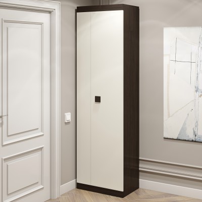 Шкаф распашной Эверест Соната-600 венге темный/белый Шкаф распашной Эверест Соната-600 венге темный/белый