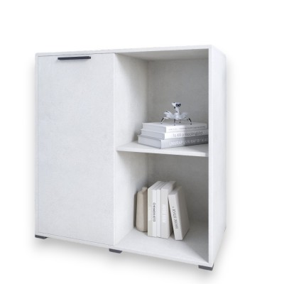Тумба однодверна LION Краш 82x43x86 см Бетон style Тумба однодверна LION Краш 82x43x86 см Бетон style