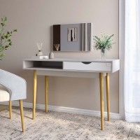 Письмовий стіл LION Сканді-1 Німфея Альба (білий)/Кашемір