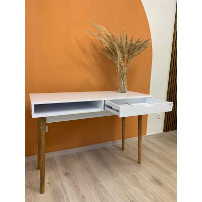 Письмовий стіл LION Сканді-1 Німфея Альба (білий)/Кашемір