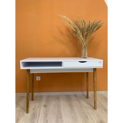 Письмовий стіл LION Сканді-1 Німфея Альба (білий)/Кашемір