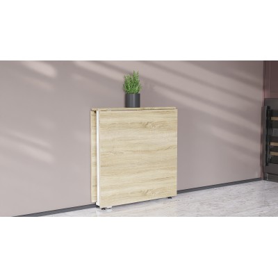 Стол-книга трансформер Орион 2 Ferrum-decor 750x1520x730 Белый металл ДСП Дуб Сонома 16 мм (FRD-104593) Стол-книга трансформер Орион 2 Ferrum-decor 750x1520x730 Белый металл ДСП Дуб Сонома 16 мм (FRD-104593)