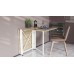 Стіл-книга трансформер Оріон 2 Ferrum-decor 750x1520x730 Білий метал ДСП Дуб Сонома 16 мм (FRD-104593) - фото 3