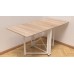 Стіл-книга трансформер Оріон 2 Ferrum-decor 750x1520x730 Білий метал ДСП Дуб Сонома 16 мм (FRD-104593) - фото 2
