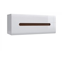 Шкаф навесной ВМК (БРВ) Ацтека SFW1K/4/15 Белый/Белый глянец (BRW-1653)