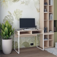 Стол письменный с полкой Doros Барт 100х55х78,1 см Дуб сонома 