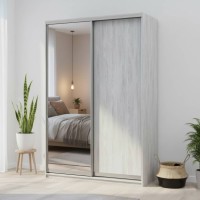 Шкаф-купе Doros Сити Лайт Сосна Натти 1 ДСП/1 зеркало 150х45х225