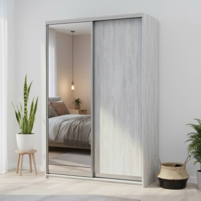 Шкаф купе Doros Сити Лайт Сосна Натти 1 ДСП / 1 зеркало 150х45х225 (DRS-011962)