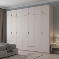 Комплект шаф для одягу Doros Лукас (2 шт.) 280х50х240 см Кашемір (DRS-011716)