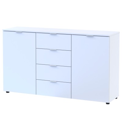 Комод у спальню Doros Рон 5 140х38х81 см Білий 