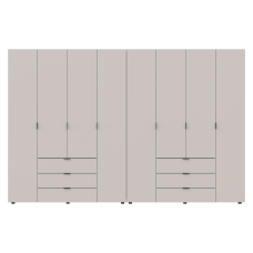Комплект шкафов для одежды Doros Гелар  310х49,5х203,4 см Кашемир 