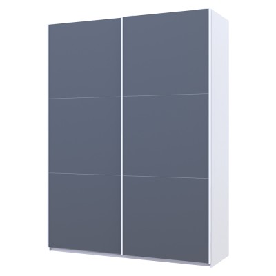 Шафа-купе двохдверна Doros G-Caiser 160х60х240 см Білий/Графіт (DRS-011017) Шафа-купе двохдверна Doros G-Caiser 160х60х240 см Білий/Графіт (DRS-011017)