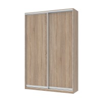 Шкаф-купе двухдверный Doros Сити Лайт 150х45х225 см Дуб сонома (DRS-011092)