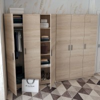 Комплект шкафов для одежды Doros Промо (2 шт.) 270х48х204 см Дуб сонома (DRS-011218)