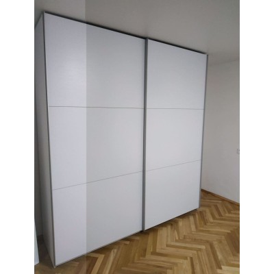 Шафа-купе дводверна Doros G-Caiser 220х60х240 см Білий