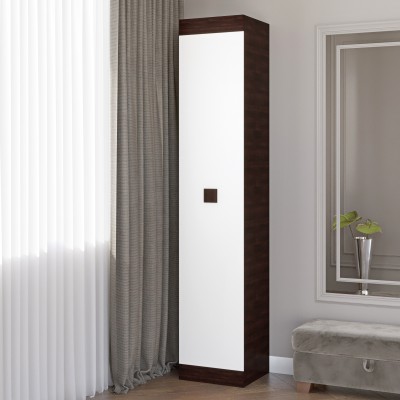 Шафа-пенал закритий Еверест Соната венге темний/білий