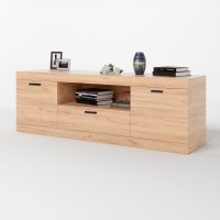 Тумба Еверест ТВ 1500 Соната 150х38х50 дуб крафт золотий