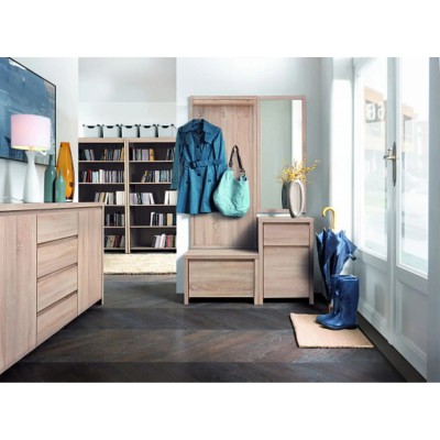 Комод в гостиную ВМК (БРВ) Каспиан KOM1D1SP Дуб сонома (BRW-1493)