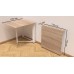 Стіл-книга трансформер Оріон 1 Ferrum-decor 750x810x730 Білий метал ДСП Дуб Сонома 16 мм (FRD-104607) - фото 6