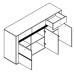 Комод в спальню Гербор Селена KOM3D3S Ясень снежный (GRB-1156) - фото 3