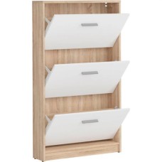 Тумба для обуви Гербор Непо SFB3K Дуб сонома/Нимфея альба (белый) (GRB-1348)