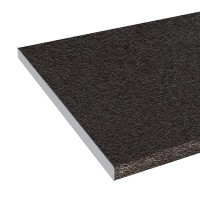 Столешница Эверест Керамика Черная U-28 мм 150х60 см (EVR-4057)