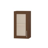 Кухонный модуль витрина Эверест Оптима ВВ01-400 Капучино 40х30х72 см (EVR-3356)