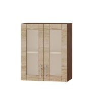 Кухонный модуль витрина Эверест Оптима ВВ10-600 Дуб сонома 60х30х72 см (EVR-3410)