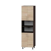 Кухонный пенал Эверест Оптима Н77-600 Дуб сонома 60х57х215 см (EVR-3578)