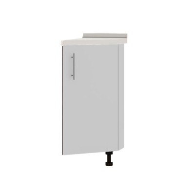 Кухонный модуль угловой Эверест Оптима Н93-300 Нимфея альба (белый) (без столешницы) 30х47х82 см (EVR-3968)