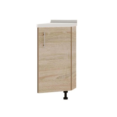 Кухонний модуль кутовий Еверест Оптіма Н97-300 Дуб сонома (без стільниці) 30х55х82 см