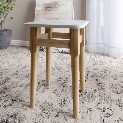 2 табурети на кухню Маями кромка ПВХ 0,45 мм Бетон