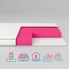Матрац ортопедичний Ismart Koala Fresh 70х150 см безпружинний