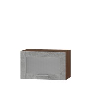 Кухонный модуль витрина Эверест Оптима ВВ09-600 Бетон 60х30х36 см (EVR-3395)