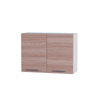 Кухонний модуль з сушаркою для посуду Еверест Еко 800 ясен шимо темний/білий 80х30х58 см